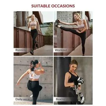 Yvette Sports Bra for High Impact Comfort and Support