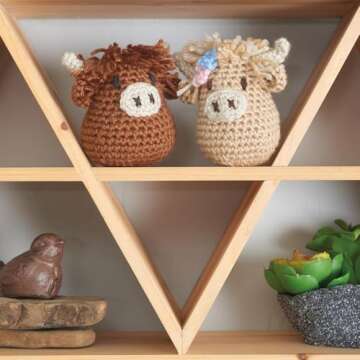 Highland Cows Crochet Book – Adorable Amigurumi Patterns