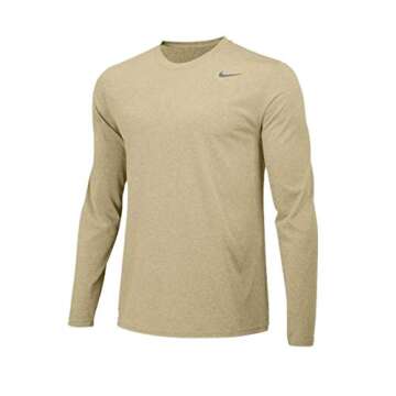 Nike Men's Legend Long Sleeve Tee (Vegas Gold, Small)