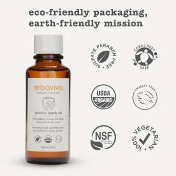 Erbaviva Stretch Mark Oil 4 Fl Oz