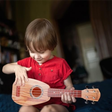 YOLOPLUS+ Mini Ukulele Toy for Kids 3-7 Years