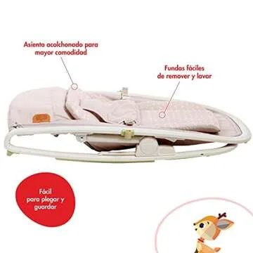 Tiny Love Boho Chic 2-in-1 Rocker with Removable Toy Bar