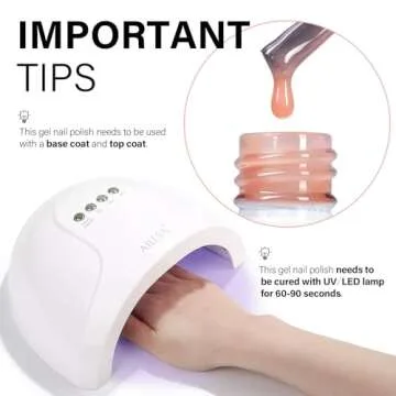 AIILLSA Nude Gel Polish for Perfect French Manicure