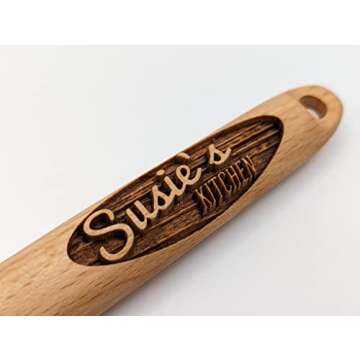 Personalized Wooden Spoon - Unique Cooking Gift