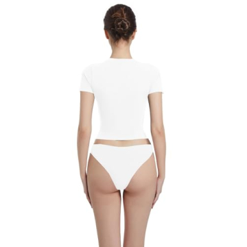 Comfortable Abonlen Crewneck Short Sleeve Tee for Stylish Outings