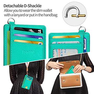 EcoVision Slim Minimalist RFID Wallet for Men & Women