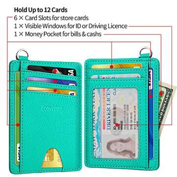 EcoVision Slim Minimalist RFID Wallet for Men & Women