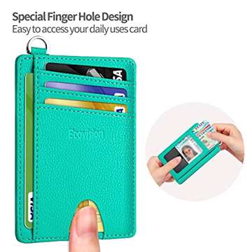 EcoVision Slim Minimalist RFID Wallet for Men & Women