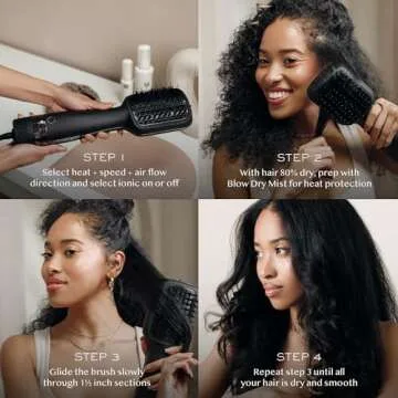 Kristin Ess Hair Volumizing Blow Dryer Brush for Fast Styling