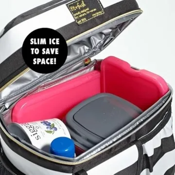 Cool Coolers by Fit + Fresh XL Slim Ice Packs for Lunchboxes
