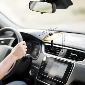 Car Cymbal Air Vent Mini Drum for Fun Road Trips