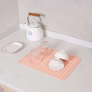 MicoYang Silicone Dish Drying Mat - Eco-Friendly & Heat Resistant