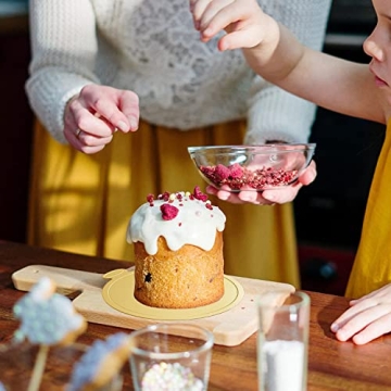 Gold Mini Cake Cardboard 100 Pcs for Elegant Desserts