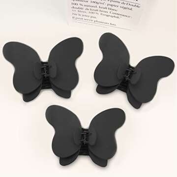 WACHLL Butterfly Hair Clips for Thick Hair - Chic & Reliable