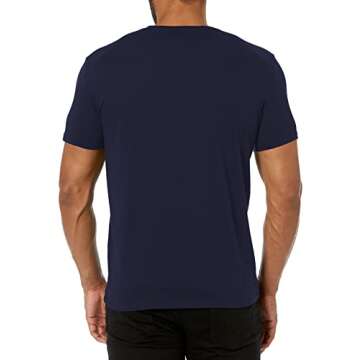 A|X Armani Exchange Men's Pima V Neck Tee for All Occasions