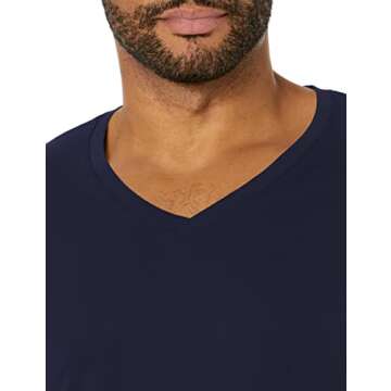A|X Armani Exchange Men's Pima V Neck Tee for All Occasions