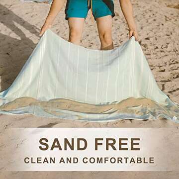 Genovega Turkish Beach Pool Towels Sandproof Lightweight Fast Drying Unique Happy Birthday Ideas Papa Dad Husband Brother Uncle Grandfather in Law from Wife Son Daughter Kids Expecting Men