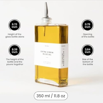 Molimoli Olive Oil Dispenser Bottle Set for Kitchen