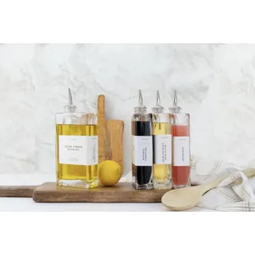 Molimoli Olive Oil Dispenser Bottle Set for Kitchen