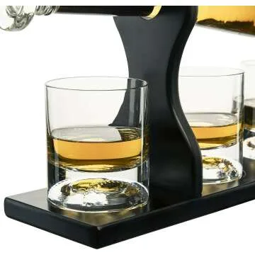 Baseball Bat Decanter & Glasses - Ideal Gift Set