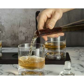 Baseball Bat Decanter & Glasses - Ideal Gift Set