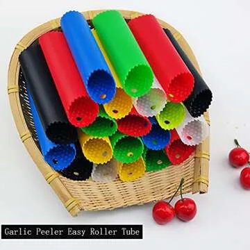 Maxracy Garlic Peeler: Easy Roller Tube for Quick Peeling