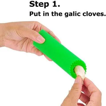 Maxracy Garlic Peeler: Easy Roller Tube for Quick Peeling