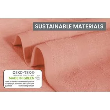 Luxury 4-Piece Turkish Cotton Bath Towels Set