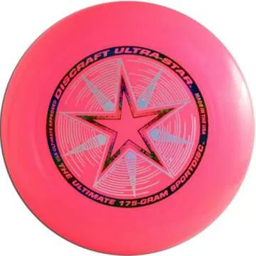 Discraft Ultrastar Sportdisc 175g Stock Ultimate Frisbee Sport Flying Disc Bright Orange
