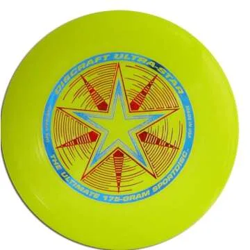 Discraft Ultrastar Sportdisc 175g Stock Ultimate Frisbee Sport Flying Disc Bright Orange