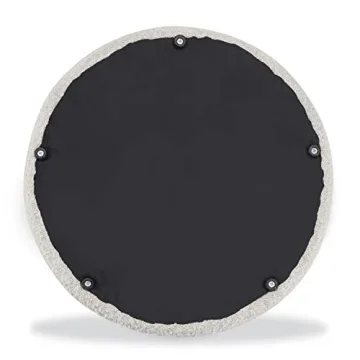 POLY & BARK Basel Ottoman in Crema White Boucle - Stylish Comfort