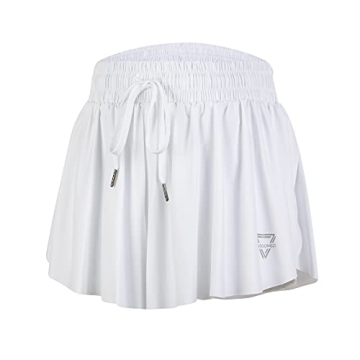 Shop Luogongzi 2-in-1 Flowy Mini Shorts for Comfort