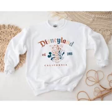 Retro And Friends Est 1955 Sweatshirt, Family Vacation Sweatshirt, Trend Sweatshirts For Women, Crewneck,Sweatshirts For Women. Funny Sweatshirt