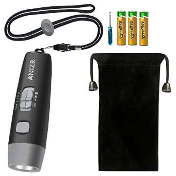 Adjustable ANIZR Electronic Whistle for Sports and Emergencies