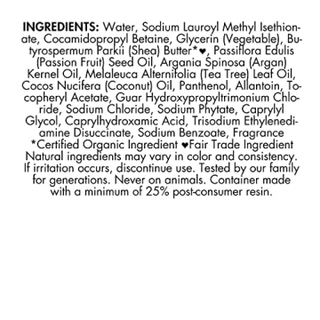 SheaMoisture Beard Wash with Maracuja Oil - 6 oz