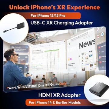 VITURE One XR Glasses | 120" Full HD Display for iPhone and PC