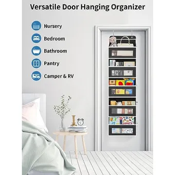 JARLINK Over The Door Organizer - 5 Shelf Storage Solution
