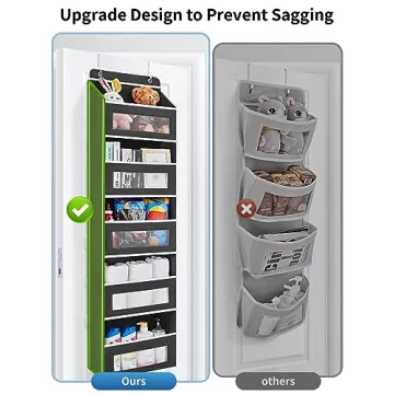 JARLINK Over The Door Organizer - 5 Shelf Storage Solution