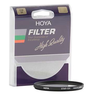 Hoya 67mm Cross Screen Glass Filter for Stunning Photos