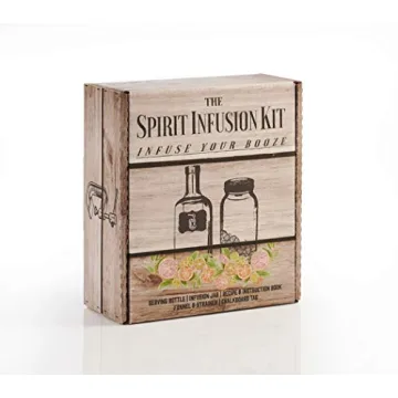 Spirit Infusion Kit - Infuse Your Booze - Alcohol Infusion Kit with Recipes to Make Over 70 Flavored Vodkas. This Liquor Infusion Kit Makes a Great Cocktail Gift!