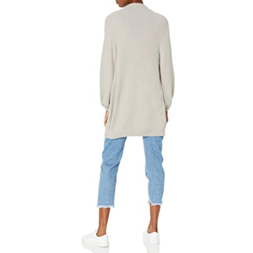 The Drop Women's Fuzzy Belle Sleeve Cardigan - Cozy Style