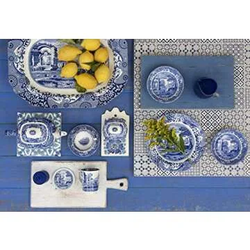 Spode Blue Italian Square Serving Bowl for Every Occasion