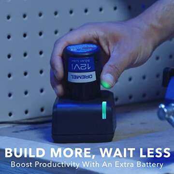 Dremel 12V Max 3AH Lithium-ion Battery Pack for Tools