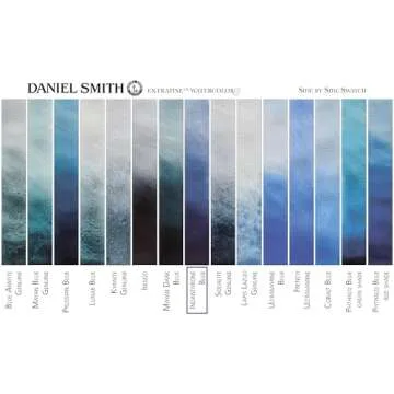 DANIEL SMITH 284600043 Daniel Smith Extra Fine Watercolor 15ml Paint Tube, Indanthrone Blue 0.5 Fl Oz (Pack of 1)