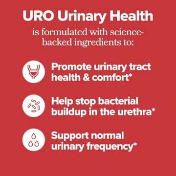 O Positiv URO Urinary Tract Health Supplement for Women, 60 Count (Pack of 1) - Urinary Support Vita...