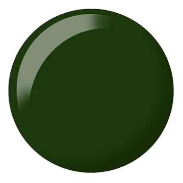 DND DC Gel Polish Set, Green Collection, UV/LED Gel Polish and Air Dry Nail Lacquer, Matching Chip-Free Polish Duo, 326 Nightrider, 0.5 Fl Oz