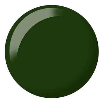 DND DC Gel Polish Set, Green Collection, UV/LED Gel Polish and Air Dry Nail Lacquer, Matching Chip-Free Polish Duo, 326 Nightrider, 0.5 Fl Oz