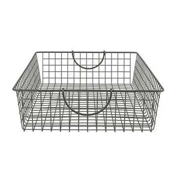 Spectrum Stowaway Wire Basket for Stylish Organization