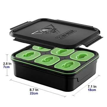 Large Silicone 3D Skull Molds for Crafts and Treats