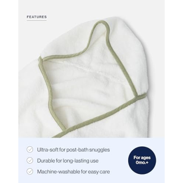 Lalo Hooded Baby Towel - Cozy Organic Cotton for Babies